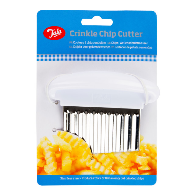 Tala Crinkle Chip Cutter with Stainless Steel Blade