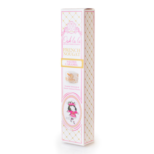 Ooh La La Artisan Confectionery Chocolate Caramel Gift Box, Set of 4 detail