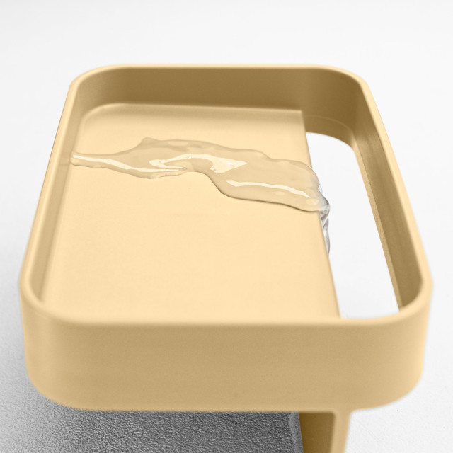 Blim Plus Battigia Sponge Holder - Desert Light with water