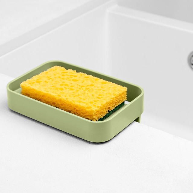 Blim Plus Battigia Sponge Holder - Forest Light with a sponge