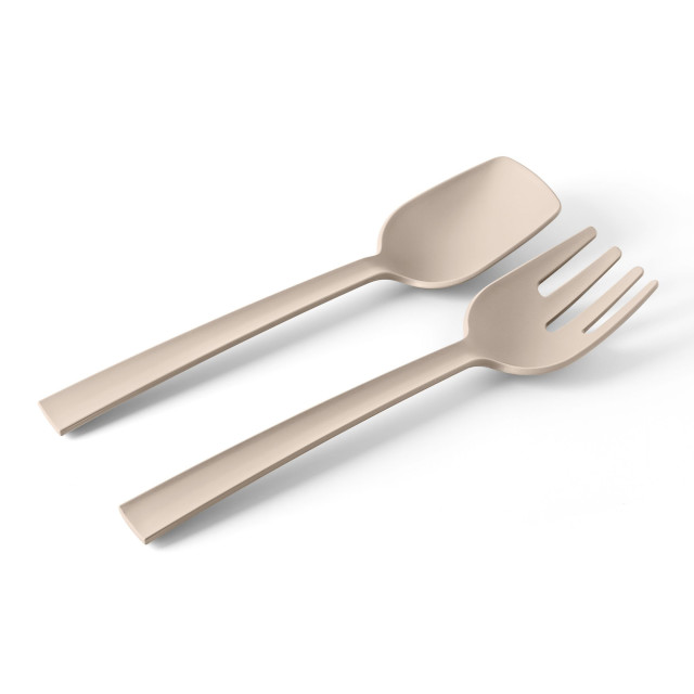 Blim Plus Paestum Serving Tools, Set of 2 - Moka Grey