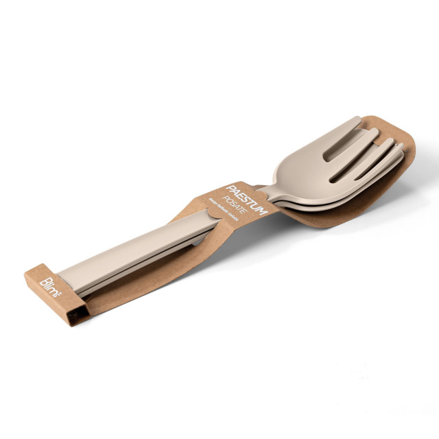 Blim Plus Paestum Serving Tools, Set of 2 - Moka Grey packaging