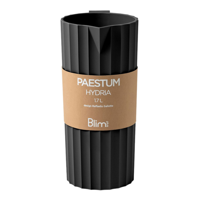 Blim Plus Hydria Carafe, 1.7L - Carbon Black packaging