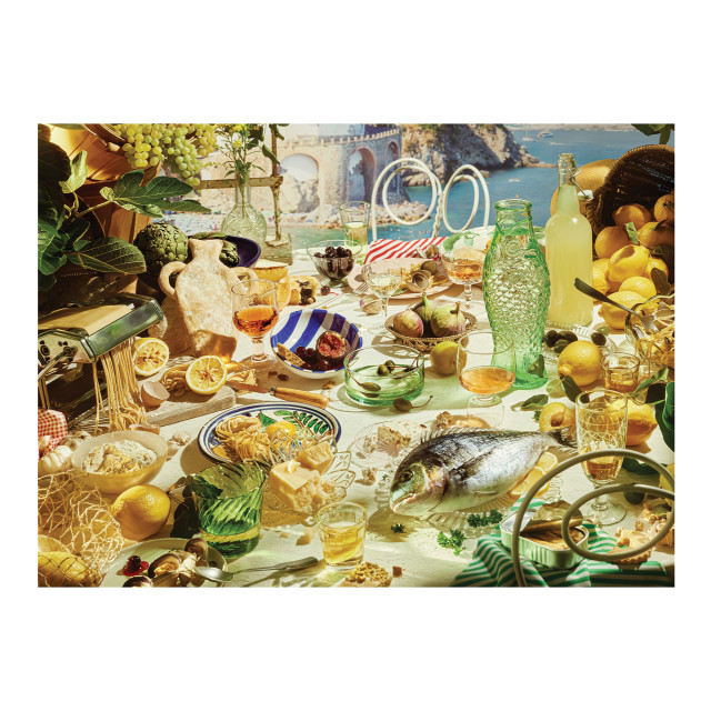 Piecework Puzzles La Dolce Vita 1000 Piece Puzzle detail