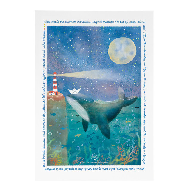 Amaranto Collection A3 Unframed Print, Paper Boat
