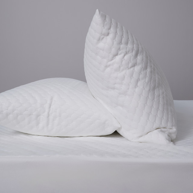 Thread Office Knitted Antibacterial Pillow Protector - Standard