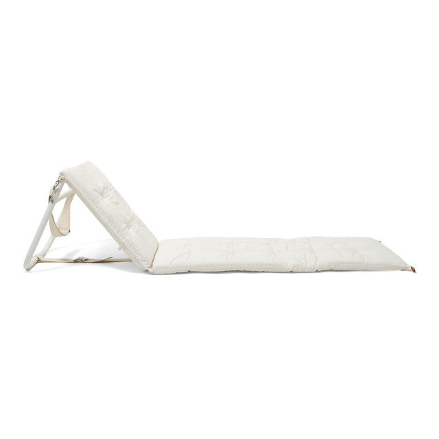 Sunnylife Reclining Beach Chair - Casa Cream angle