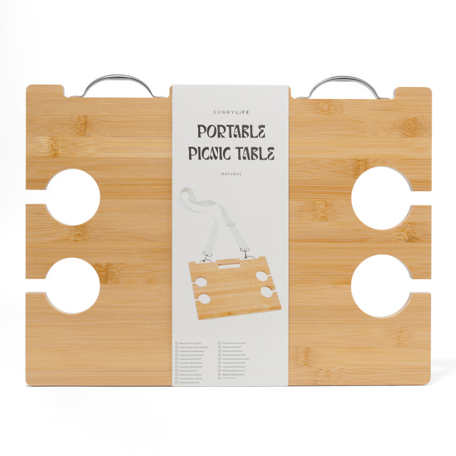 Sunnylife Le Weekend Portable Picnic Table packaging