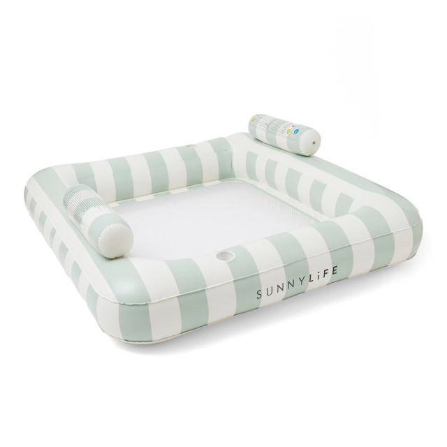 Sunnylife Luxe Twin Hammock Float - The Vacay Olive