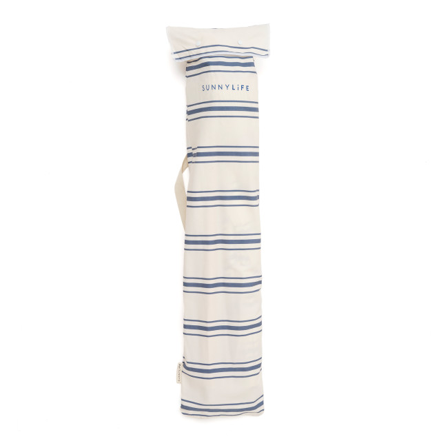 Sunnylife The Resort Luxe Beach Umbrella - Coastal Blue packaging