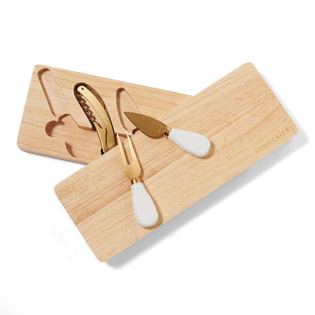 Sunnylife Le Weekend Travel Cheese Board Set
