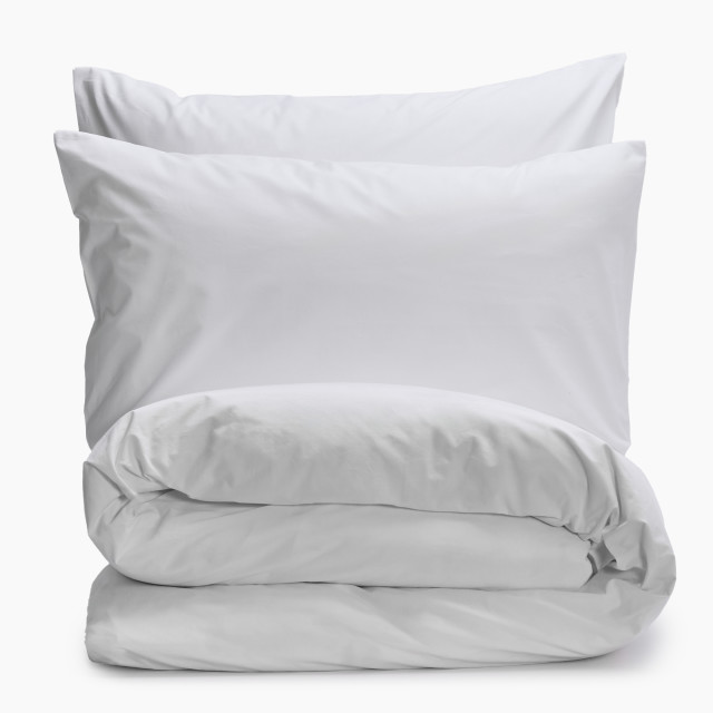 Thread Office White Duvet Cover Set, 200 Thread Count - Double