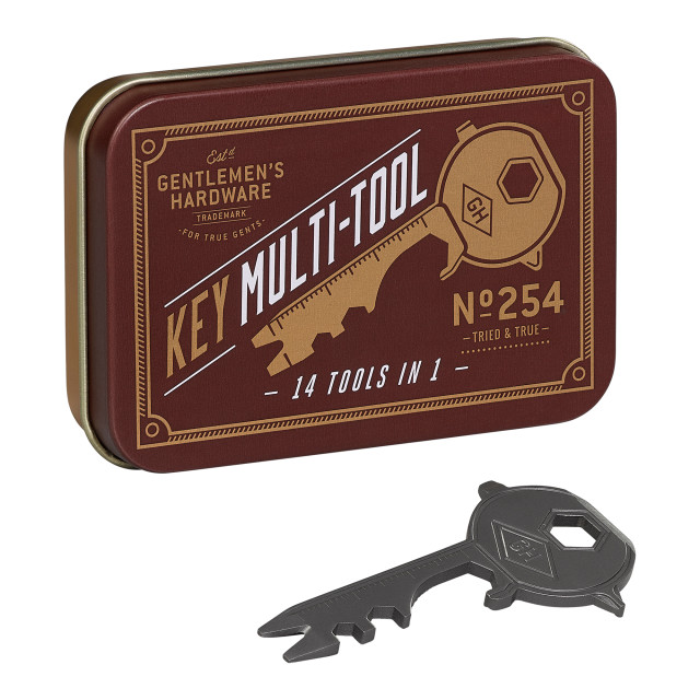 Gentlemens Hardware Key Multi-Tool packaging