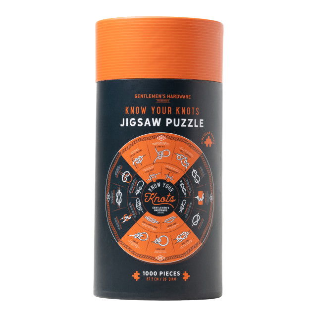 Gentlemens Hardware Know Your Knots Jigsaw Puzzle, 1000 Piece angle