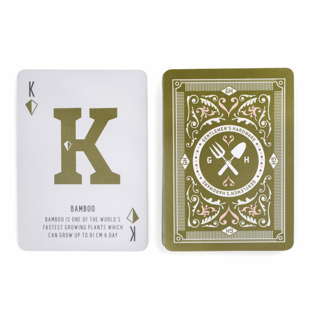 Gentlemens Hardware Garden Trivia Playing Cards