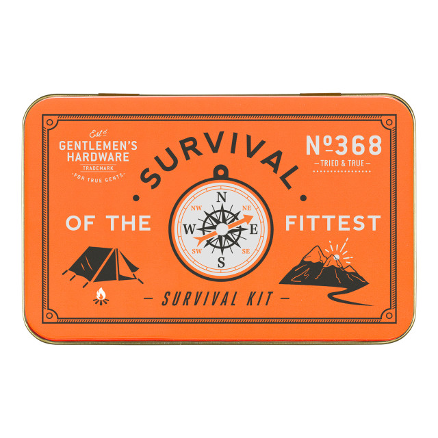 Gentlemens Hardware Survival of The Fittest Kit packaging