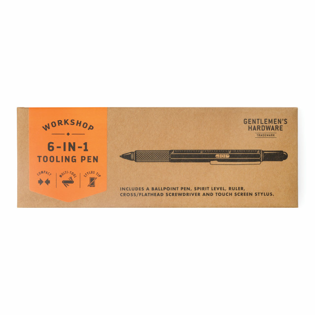 Gentlemens Hardware 6-in-1 Tooling Pen packaging