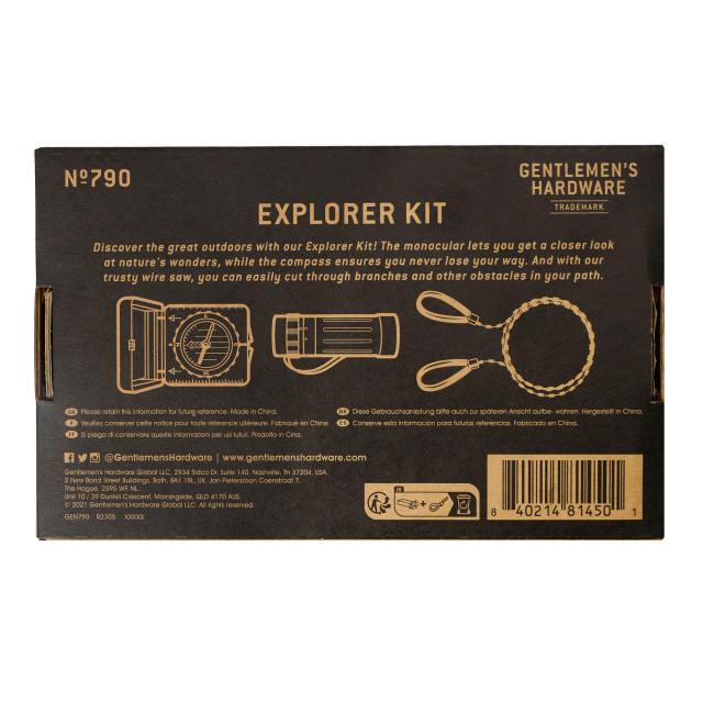 Gentlemens Hardware Explorer Kit packaging angle