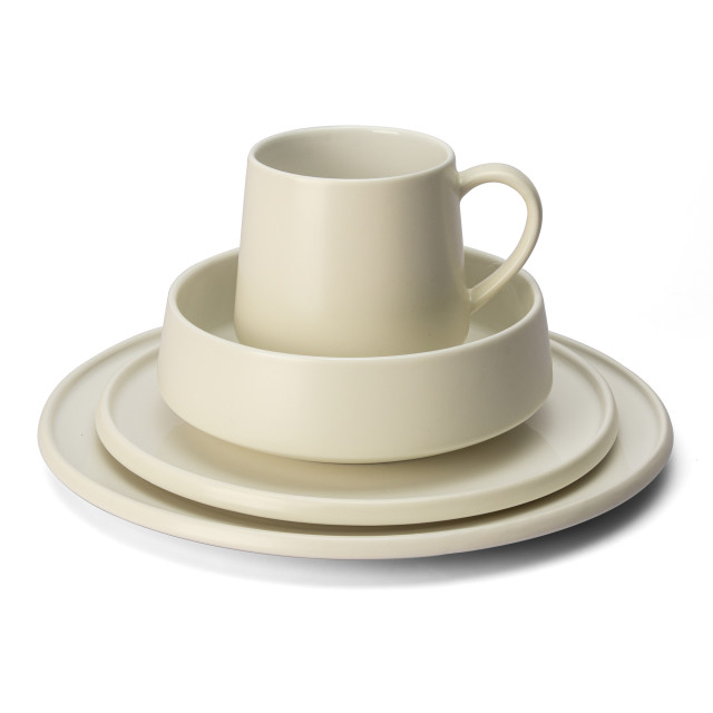 Humble & Mash Modern Dinner Plates, Set of 4