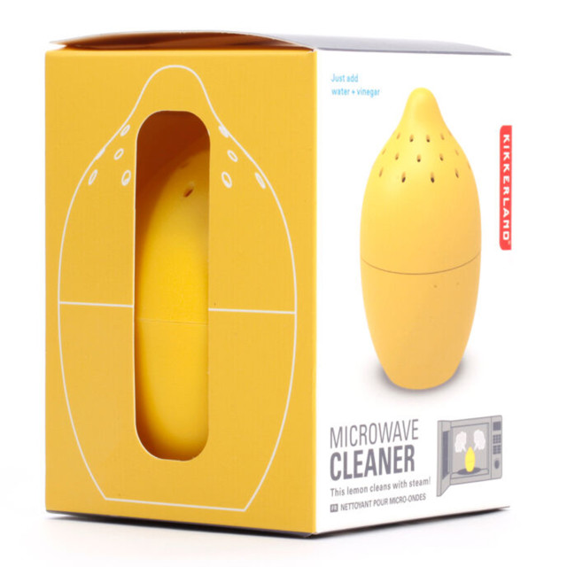 Kikkerland Lemon Microwave Cleaner packaging