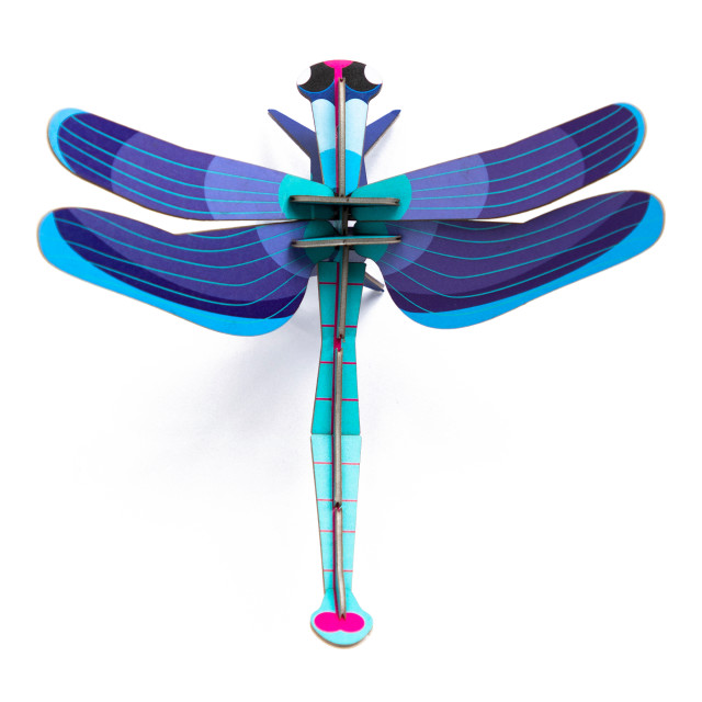 Studio ROOF Blue Dragonfly Wall Decor