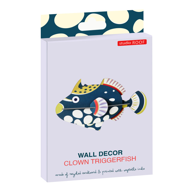 Studio ROOF Clown Triggerfish Wall Decor packaging