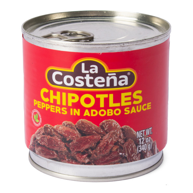 La Costena Whole Chipotles Peppers in Adobo Sauce, 340g