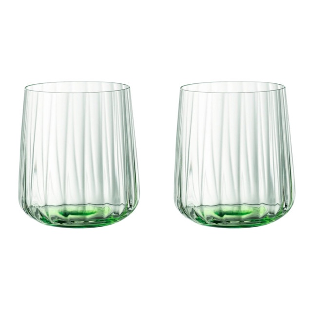 Spiegelau Lifestyle Crystal Whiskey Tumblers, Set of 2 - Leaf