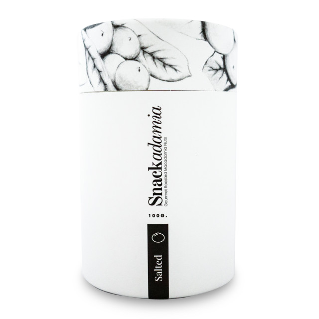 Snackadamia Gourmet Roasted and Salted Macadamia Nuts - Small