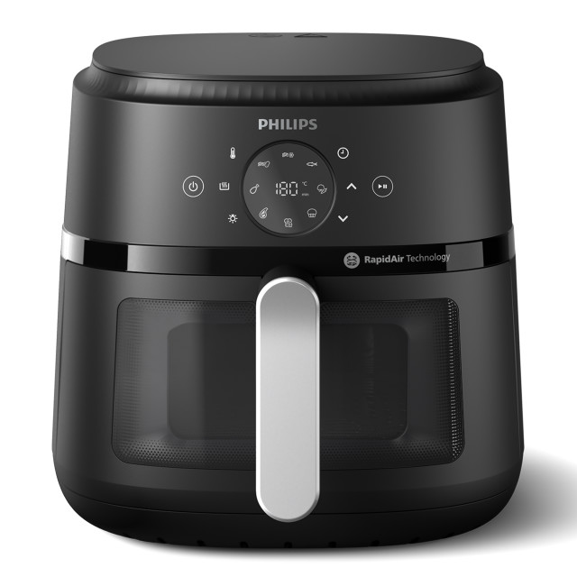 Philips 2000 Series Digital Airfryer with Window, 6.2L angle