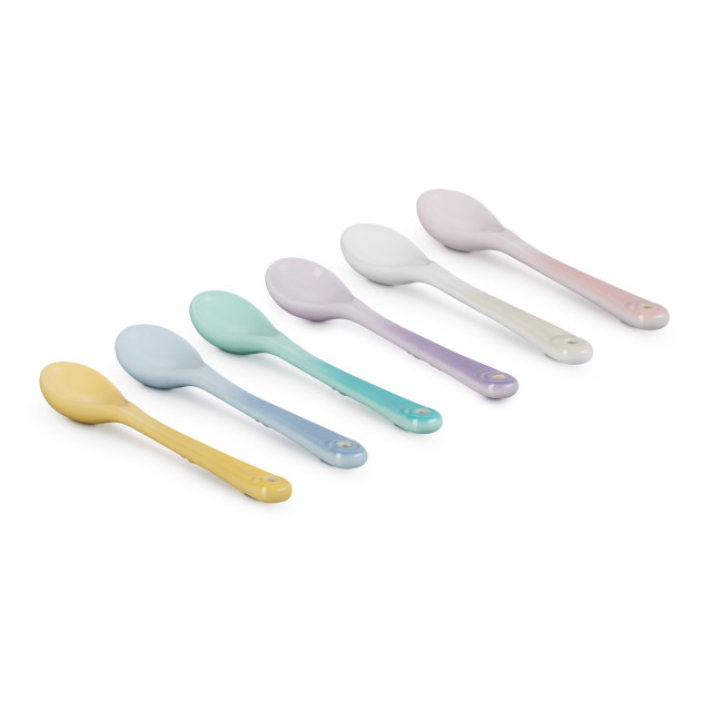 Le Creuset Sorbet Collection Spoons, Set of 6
