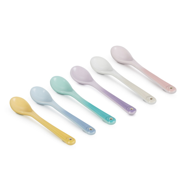 Le Creuset Sorbet Collection Spoons, Set of 6