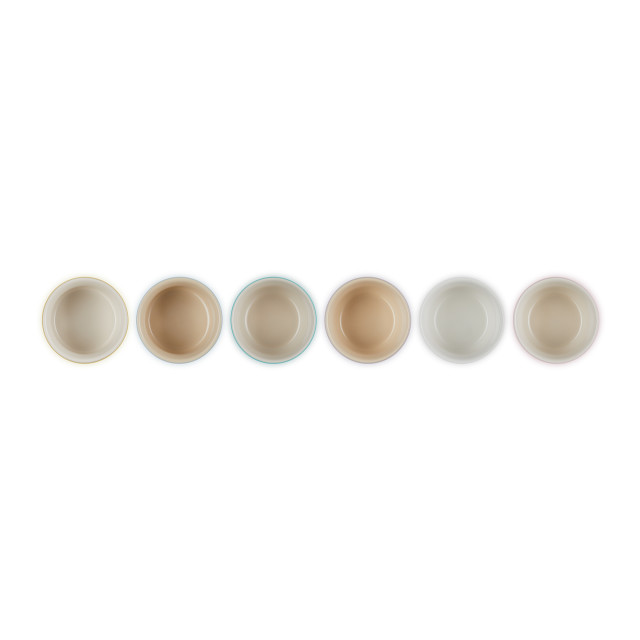 Le Creuset Sorbet Collection Mini Ramekins, Set of 6