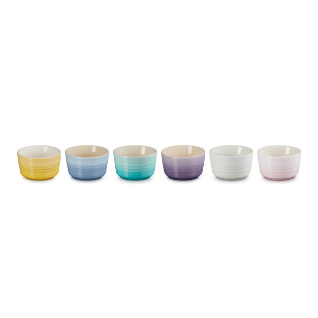 Le Creuset Sorbet Collection Mini Ramekins, Set of 6