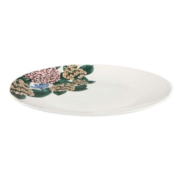 Maxwell & Williams The Blck Pen Reminisce Floral Coupe Dinner Plates, Set of 6