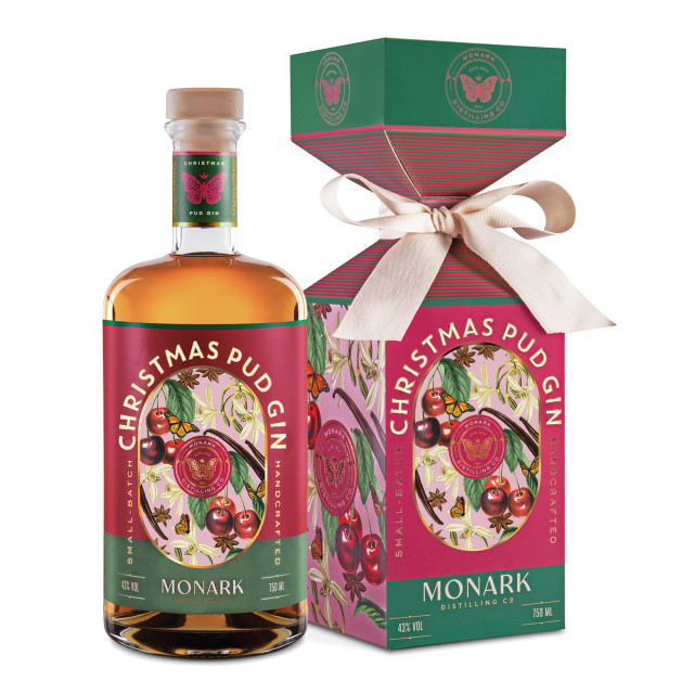Monark Distillery Christmas Pud Gin - 750ml packaging
