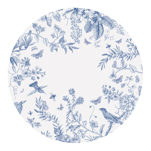 Skoert Delft Disposable Placemats, Pack of 25