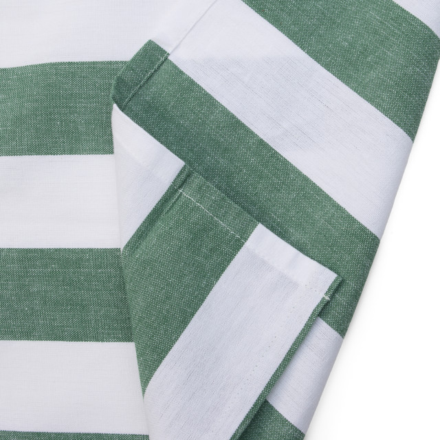 Humble & Mash Striped Napkins, Set of 2 - Forest Green