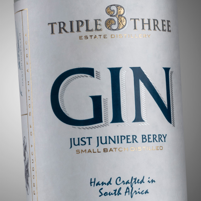 Triple Three Just Juniper Berry Gin, 500ml