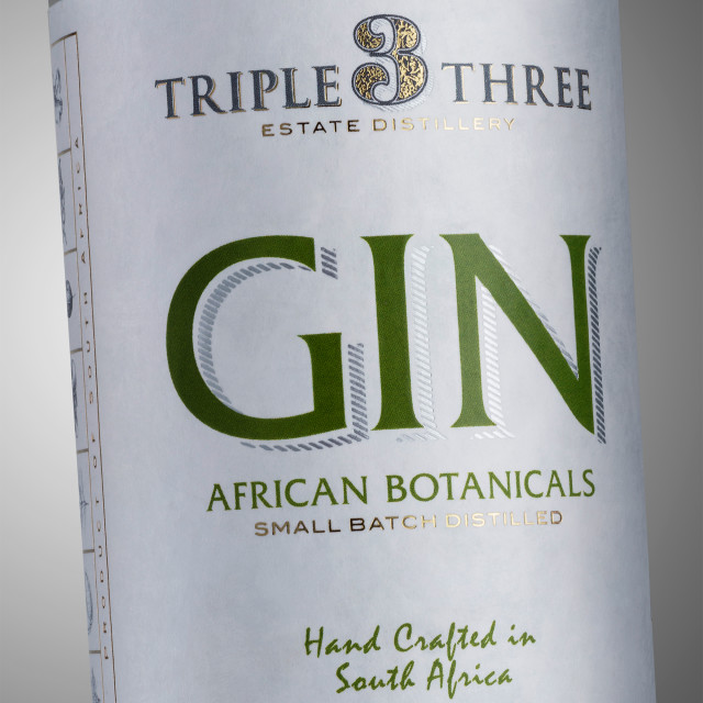 Triple Three African Botanicals Gin, 500ml