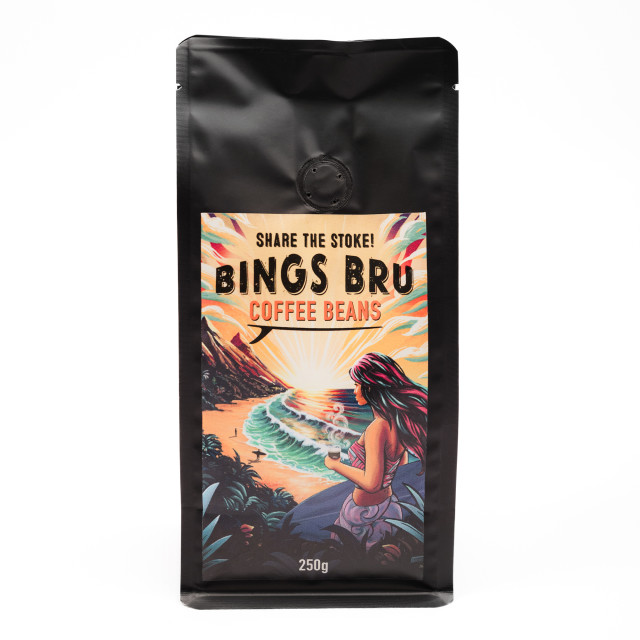 Bings Bru Blend Coffee Beans - 250g