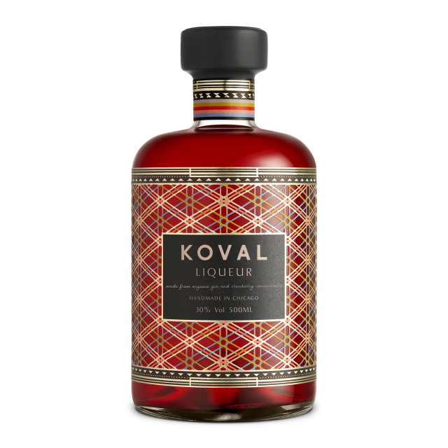 Koval Organic Cranberry Gin Liqueur, 500ml