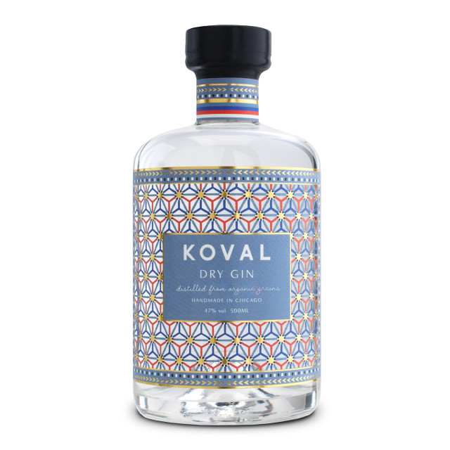 Koval Organic Dry Gin, 500ml