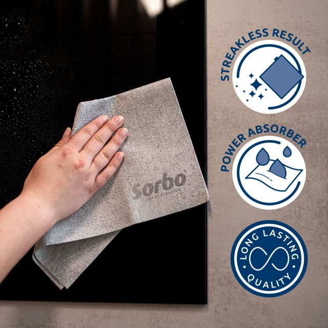 Sorbo Kitchen Wonder Microfibre Cloths, Set of 2 specs