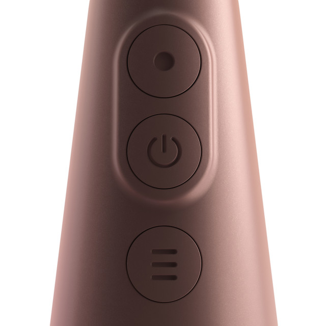 Ordo Hydro Sonic Water Flosser - Rose Gold showing detail of the buttons