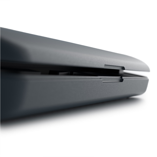 Ordo Sonic Plus Toothbrush & Charging Travel Case - Charcoal Grey showing a detail of the products case