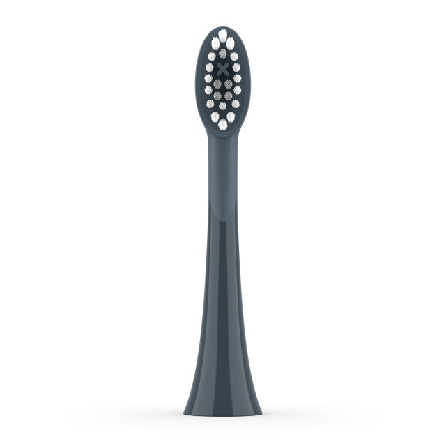 Ordo Sonic Brush Head, Pack of 2 - Charcoal Grey