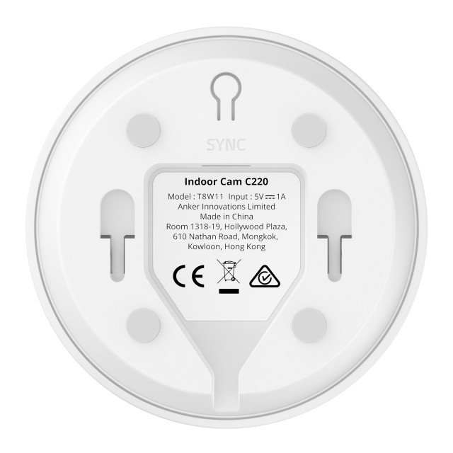 Eufy C220 2K Indoor Security Camera angle