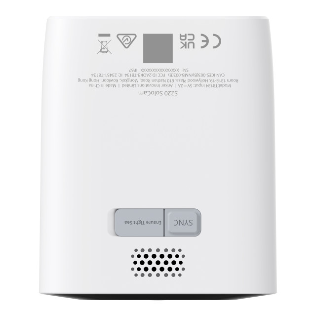 Eufy S220 Solar-Powered Battery Security Camera angle