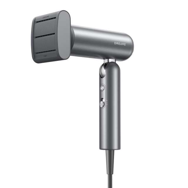 Dreame All-In-One Portable High-Speed Hair Dryer, 1000W - Grey smoothing nozzle
